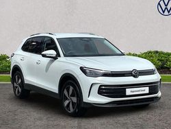 White New 2025 VW Tiguan Match SUV | £35,200 (Fair price)