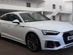 White Used 2021 Audi A5 Sportback S-Line Hatchback | £23,499 (Good price)