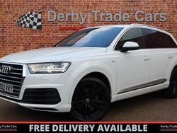 White Used 2016 Audi Q7 S-Line SUV | £17,490 (Fair price)