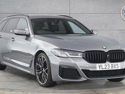 Grey Used 2023 BMW 520 M Sport Estate | £33,000 (Expensive)