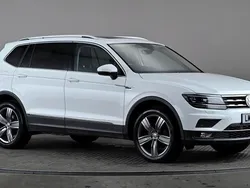 White Used 2021 VW Tiguan Allspace SEL SUV | £21,648 (Fair price)