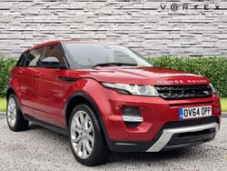 Red Used 2014 Land Rover Range Rover evoque Dynamic SUV | £13,880 (Fair price)