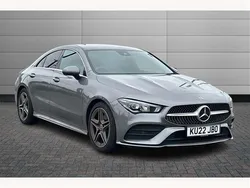 Grey Used 2022 Mercedes CLA220 AMG line Sedan | £24,908 (Good price)