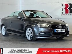 Grey Used 2015 Audi A3 Cabriolet S-Line Cabriolet | £11,295 (Fair price)