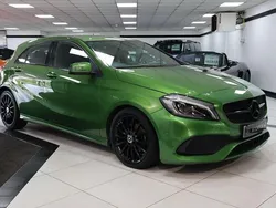 Green Used 2017 Mercedes A200 AMG Line Premium Hatchback | £12,949 (Fair price)