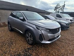 Grey Used 2021 Peugeot 3008 Allure SUV | £13,490