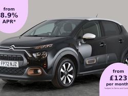 Black Used 2022 Citroën C3 PureTech Hatchback | £10,216 (Fair price)
