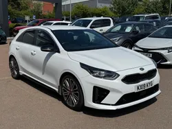 White Used 2019 Kia Ceed GT Hatchback | £15,458 (Fair price)