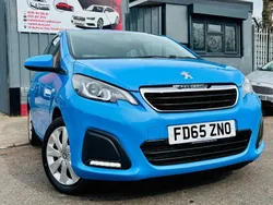Blue Used 2015 Peugeot 108 Active Hatchback | £4,899 (Super price)