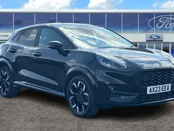 Black Used 2023 Ford Puma ST-Line X Hatchback | £17,495 (Fair price)
