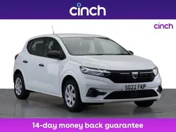 White Used 2022 Dacia Sandero Essentiel Hatchback | £9,899 (Super price)