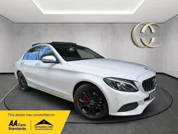 White Used 2015 Mercedes C200 Premium Sedan | £15,475 (A bit pricey)