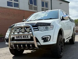 White Used 2015 Mitsubishi L200 Pickup | £12,000 (A bit pricey)