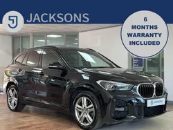 Black Used 2021 BMW X1 M Sport SUV | £21,595 (Fair price)