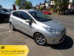 Silver Used 2012 Ford Fiesta Zetec Hatchback | £4,655 (Expensive)