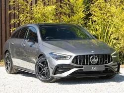 Grey New 2025 Mercedes CLA35 AMG Premium Plus Estate | £54,298
