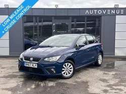 Blue Used 2017 Seat Ibiza SE Hatchback | £8,990 (Fair price)