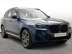 Blue Used 2022 BMW X3 M Sport SUV | £38,000 (Fair price)
