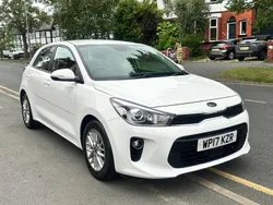 White Used 2017 Kia Rio 2 Hatchback | £7,499 (Fair price)