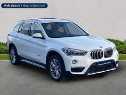 White Used 2017 BMW X1 xLine SUV | £15,729