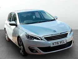 Silver Used 2016 Peugeot 308 Allure Hatchback | £7,499 (Fair price)