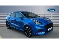 Blue Used 2022 Ford Puma ST-Line X SUV | £15,619 (Fair price)
