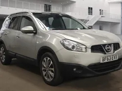 Blade silver Used 2013 Nissan Qashqai +2 Tekna SUV | £5,975