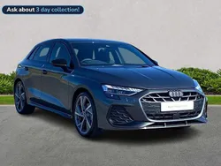 Grey New 2025 Audi A3 Black Edition Hatchback | £32,296 (Fair price)