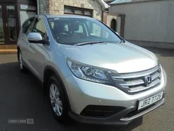 Silver Used 2014 Honda CR-V S SUV | £6,950 (Fair price)