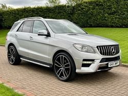 Silver Used 2014 Mercedes ML250 AMG SUV | £12,495 (A bit pricey)