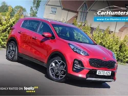 Red Used 2020 Kia Sportage GT-Line SUV | £13,995 (Good price)