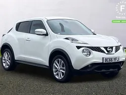 White Used 2017 Nissan Juke N-Connecta SUV | £7,499 (Fair price)