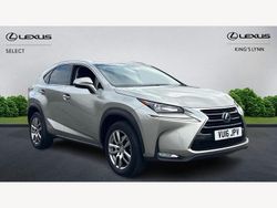 Silver Used 2016 Lexus NX300h Luxury Line SUV | £16,932 (Fair price)