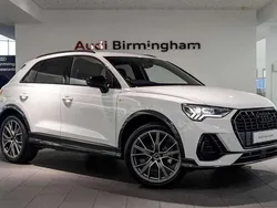 Arkona white Used 2025 Audi Q3 Black Edition SUV | £37,500 (Fair price)