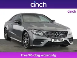Grey Used 2017 Mercedes E400 AMG Line Premium Plus Coupe | £24,699 (A bit pricey)