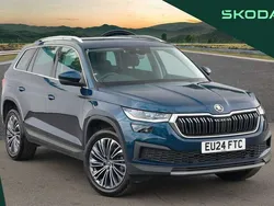Blue Used 2024 Skoda Kodiaq SE L Executive SUV | £30,995 (Fair price)