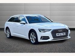 White Used 2022 Audi A6 Sport Estate | £27,995 (Good price)