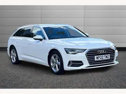 White Used 2022 Audi A6 Sport Estate | £27,295 (Good price)