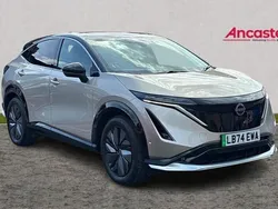 Silver Used 2024 Nissan Ariya Evolve SUV | £37,975 (Fair price)