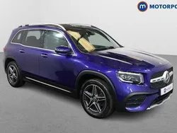 Blue Used 2022 Mercedes GLB200 AMG Line Premium Plus SUV | £29,149 (Fair price)