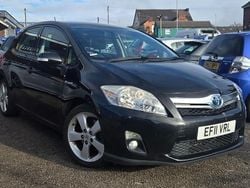 Black Used 2011 Toyota Auris Hybrid Hatchback | £4,795 (Fair price)