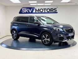 Blue Used 2018 Peugeot 5008 GT-line MPV | £15,520 (Fair price)