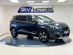 Blue Used 2018 Peugeot 5008 GT-line MPV | £15,520 (Fair price)