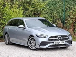 Silver Used 2024 Mercedes C300 AMG Line Premium Estate | £35,498 (A bit pricey)