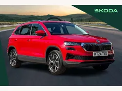 Red Used 2024 Skoda Karoq SE L SUV | £26,895 (Fair price)