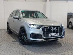 Silver Used 2022 Audi Q7 Sport SUV | £42,498 (Fair price)