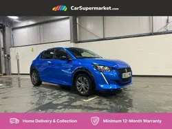 Blue Used 2022 Peugeot e-208 Allure Premium Hatchback | £12,497 (Good price)