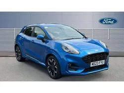 Blue Used 2023 Ford Puma ST-Line X SUV | £17,039 (Fair price)