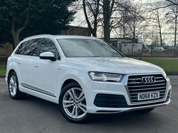 White Used 2018 Audi Q7 S-Line SUV | £23,795 (Super price)