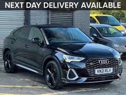 Black Used 2021 Audi Q3 Sportback S-Line SUV | £24,500 (Fair price)